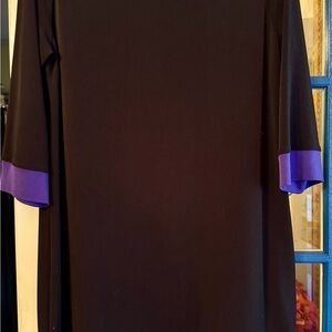 Rafaella Black and Purple Dress